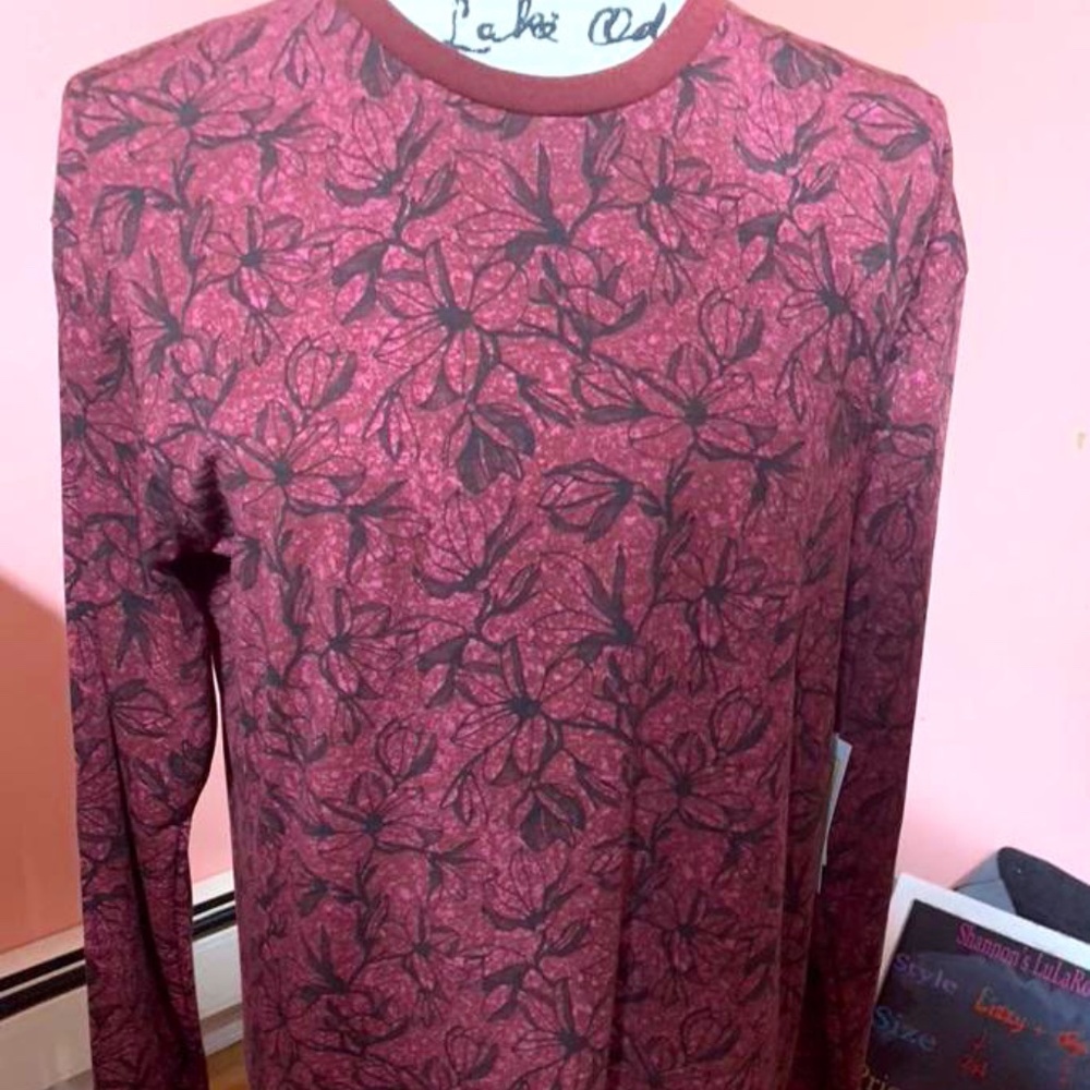 LuLaRoe Long Sleeve Hudson Tee